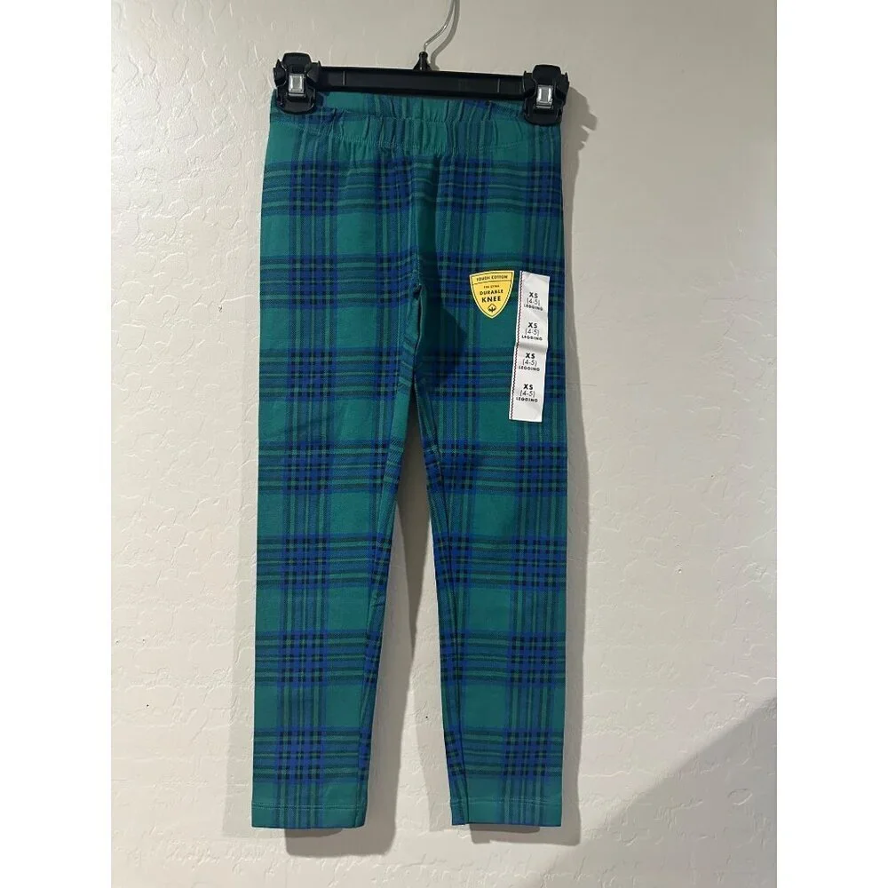 Cat & Jack Girls Relaxed Fit Tee & Tough Cotton Legging Set Size XS 4/5 NWT